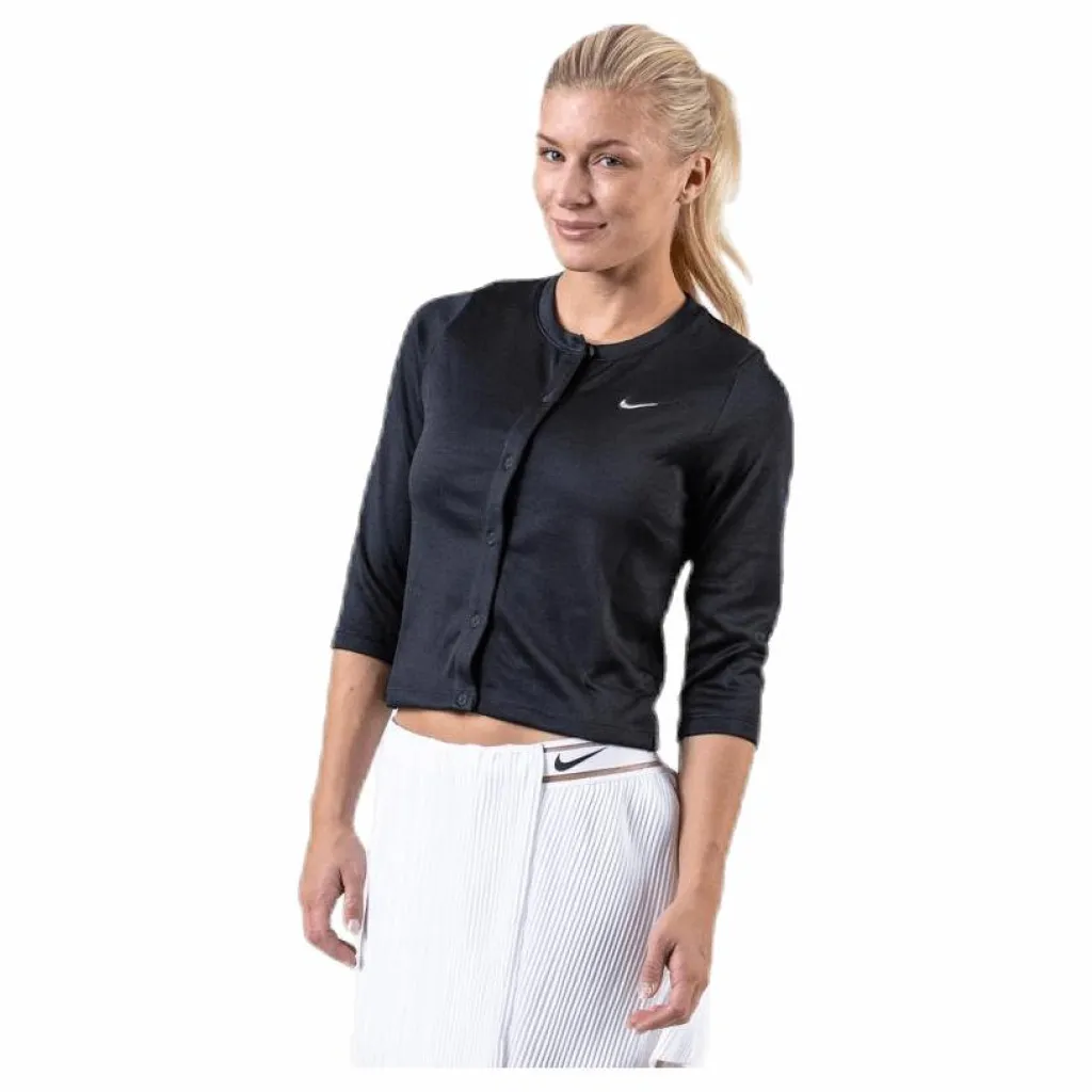 Court Cardigan White/Black*Nike Clearance