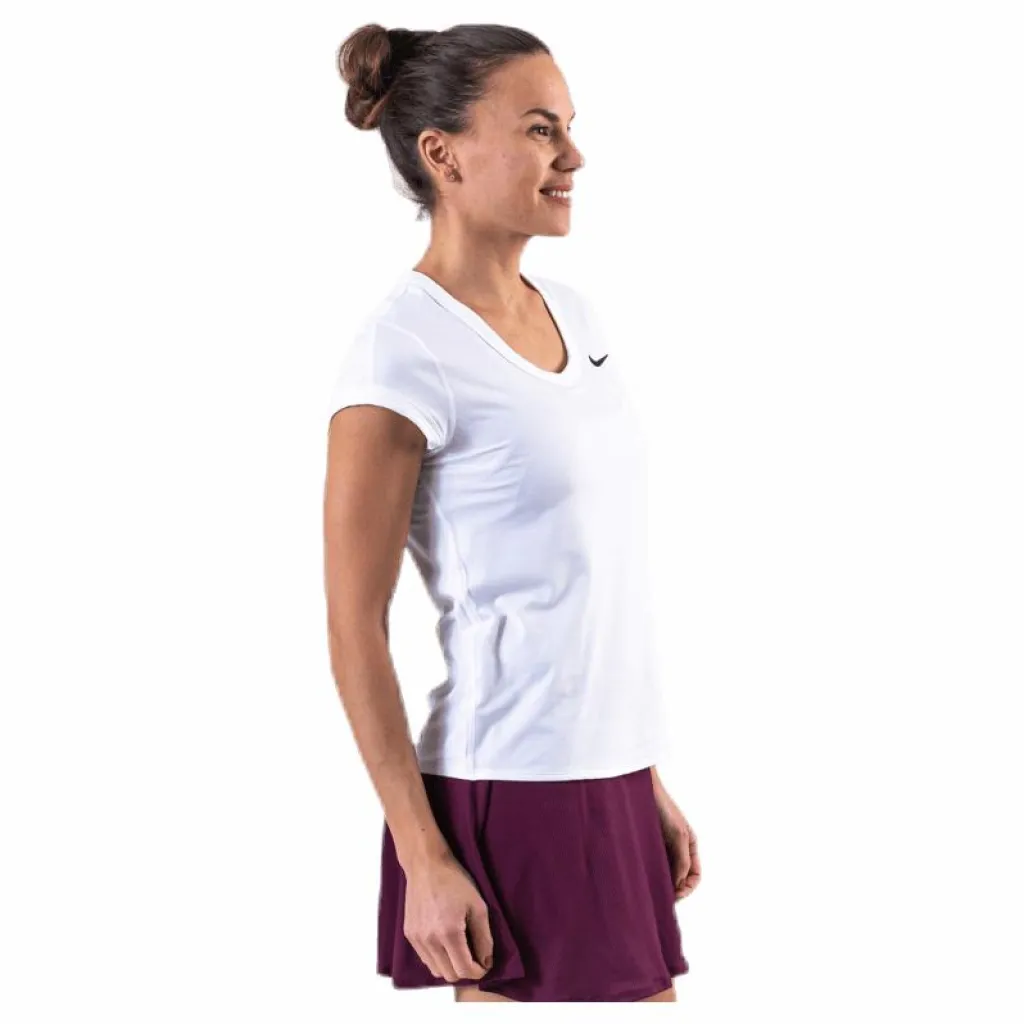 Nike Court Dri-FIT White/Black Vit Outlet