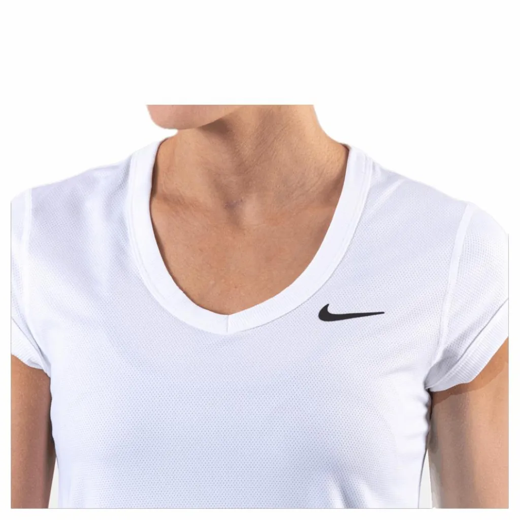 Nike Court Dri-FIT White/Black Vit Outlet