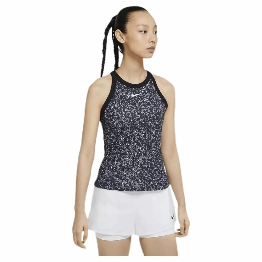 Court Dry Printed Tank White/Black*Nike Hot
