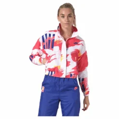 Nike Court Jacket Ny Blue/White Flerfärgad Hot
