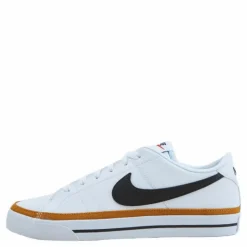 Nike Court Legacy Next Nature Women's Shoes WHITE/BLACK-DESERT OCHRE-TEAM ORANGE Vit Clearance