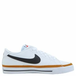Nike Court Legacy Next Nature Women's Shoes WHITE/BLACK-DESERT OCHRE-TEAM ORANGE Vit Clearance