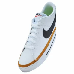 Nike Court Legacy Next Nature Women's Shoes WHITE/BLACK-DESERT OCHRE-TEAM ORANGE Vit Clearance