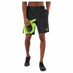 Court Slam Ny Nt Shorts Green/Black*Nike Outlet