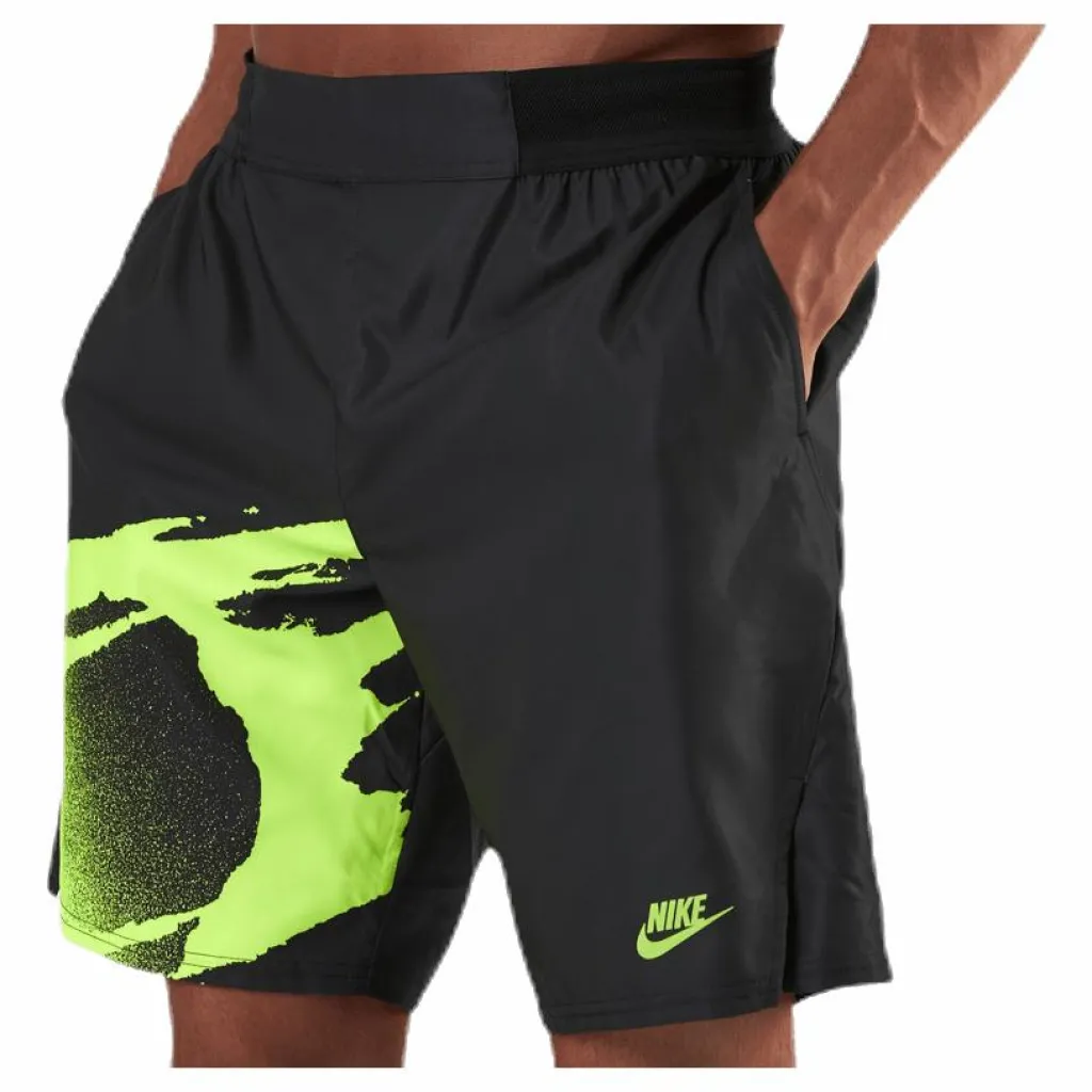 Court Slam Ny Nt Shorts Green/Black*Nike Outlet