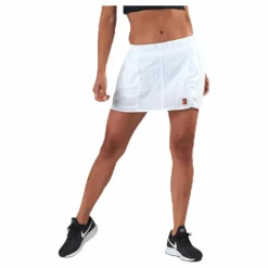 Nike Court Slam Skirt White Vit Hot