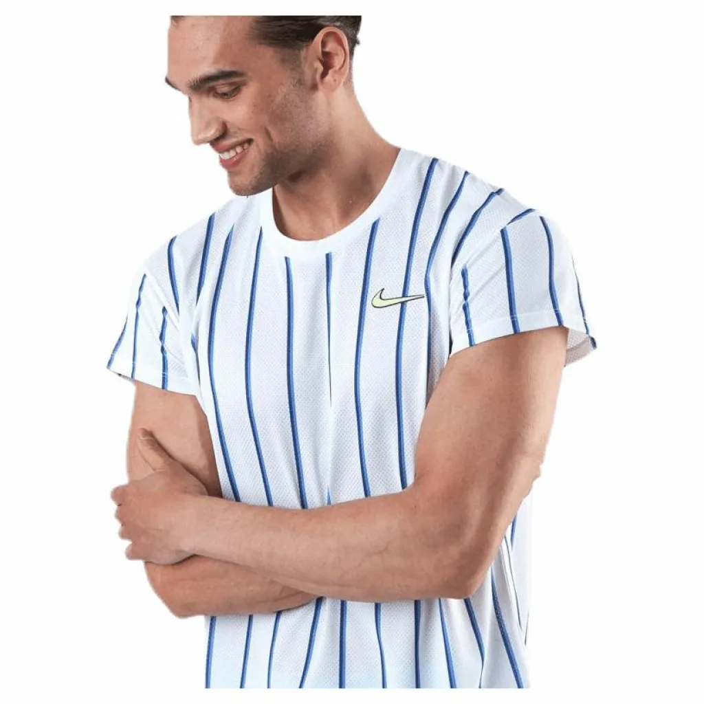 Court Slam SS Top White/Green*Nike Outlet