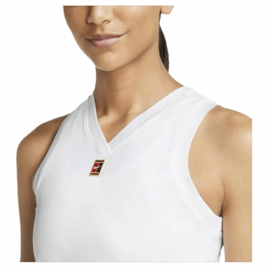 Nike Court Slam Tank White Vit Outlet
