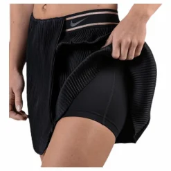 Nike Court Slam Victory Skirt Black Svart Clearance
