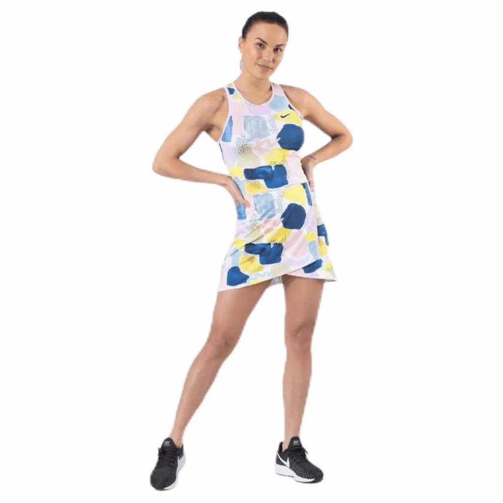 Nike Court Tennis Dress Purple/Black Flerfärgad Online