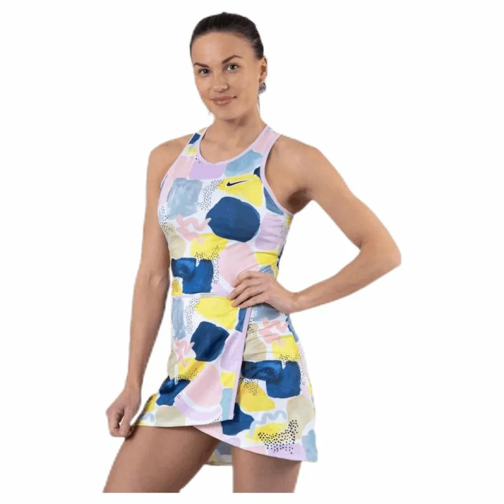 Nike Court Tennis Dress Purple/Black Flerfärgad Online