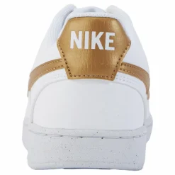 Nike Court Vision Low Next Nature Women's Shoes WHITE/METALLIC GOLD-WHITE Vit New