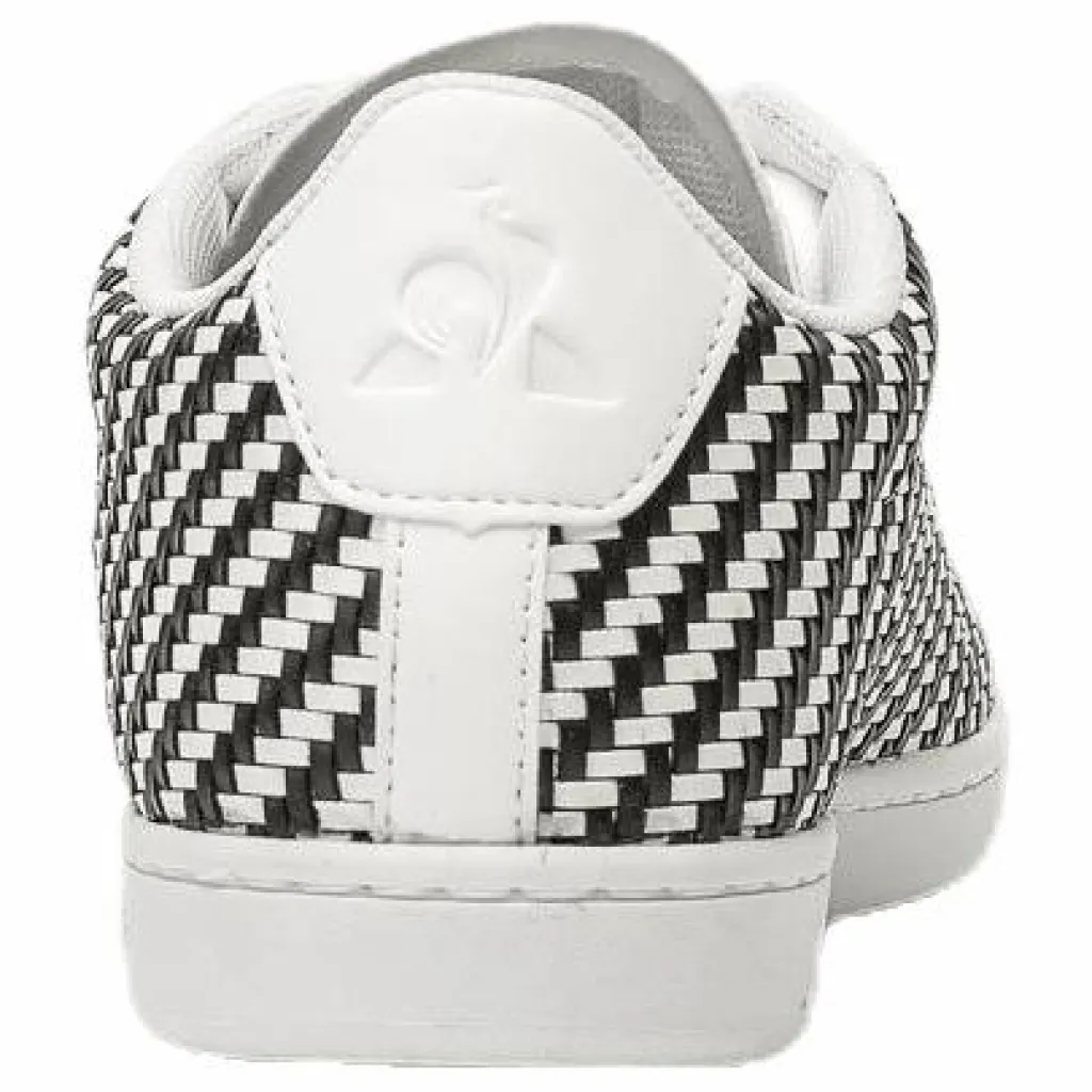 CourtsetT W Woven White/Black*Le Coq Sportif Hot
