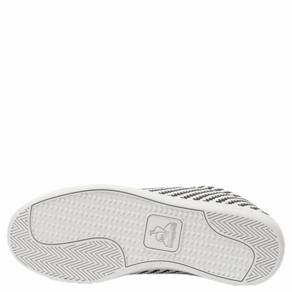 CourtsetT W Woven White/Black*Le Coq Sportif Hot