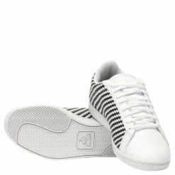 CourtsetT W Woven White/Black*Le Coq Sportif Hot