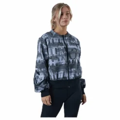 Cover Up Jacket Black/Grey*adidas Discount