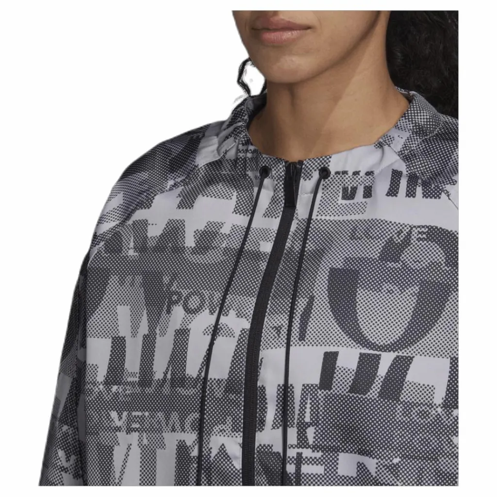 Cover Up Jacket Black/Grey*adidas Discount