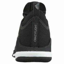 adidas CrazyFlight Mid Volleyball Shoes Core Black / Cloud White / Core Black Svart Sale