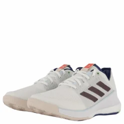 adidas Crazyflight Shoes Cloud White / Aurora Met. / Bright Red Vit