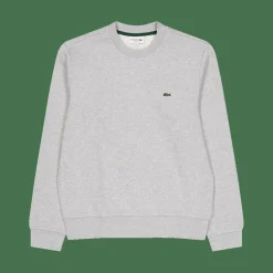 Crew Neck Sweatshirt Cca Silver Chine*Lacoste Hot