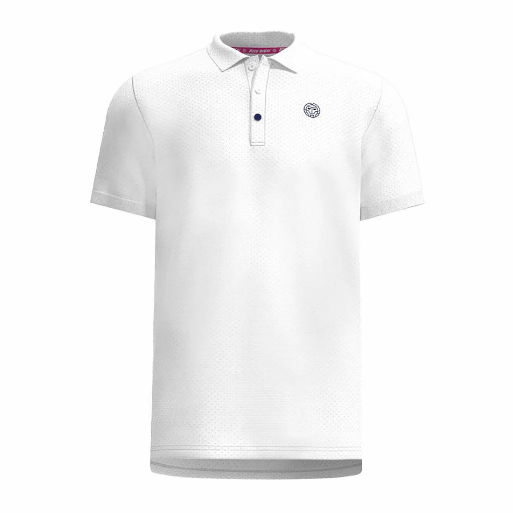 Bidi Badu Crew Polo White Vit Clearance