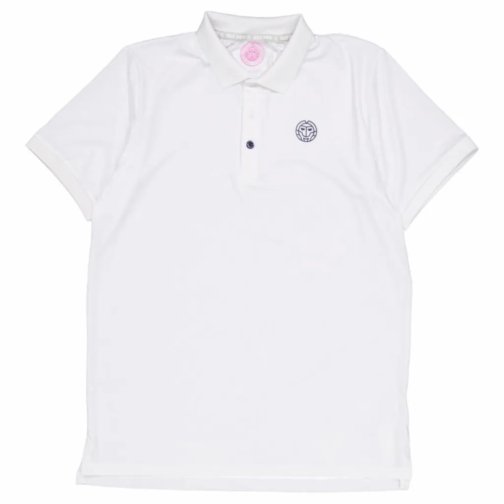 Bidi Badu Crew Polo White Vit Clearance
