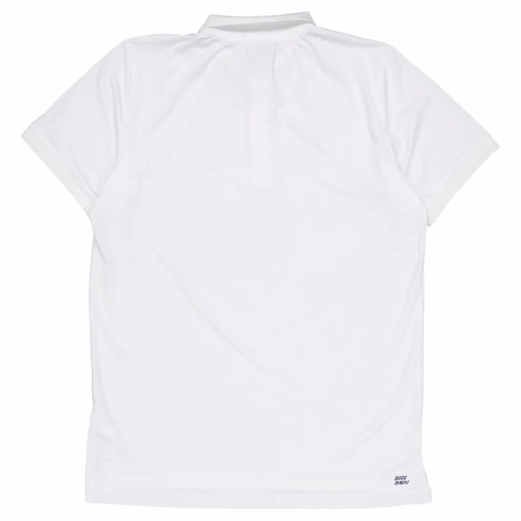 Bidi Badu Crew Polo White Vit Clearance