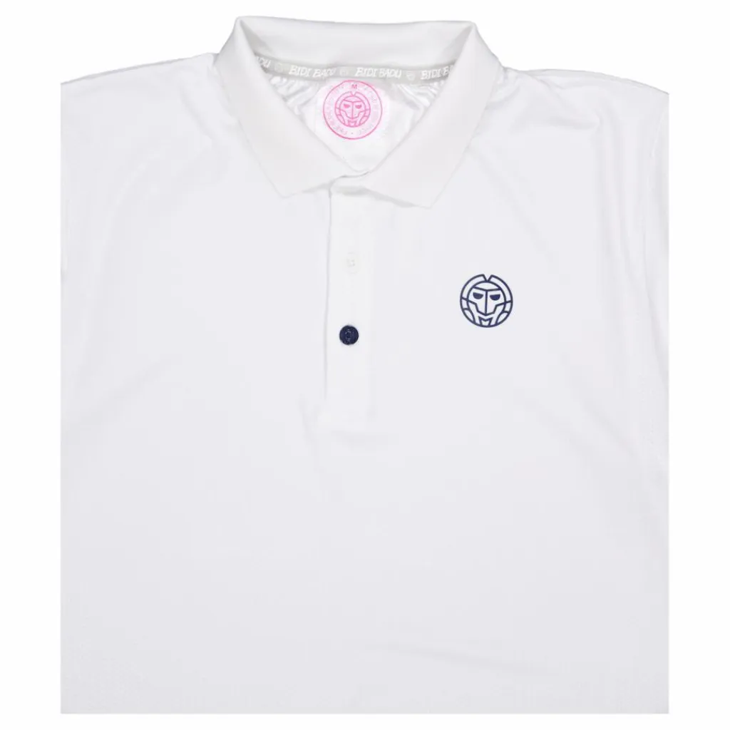 Bidi Badu Crew Polo White Vit Clearance
