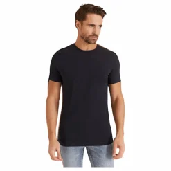 Bread & Boxers Crew-Neck Blå Clearance