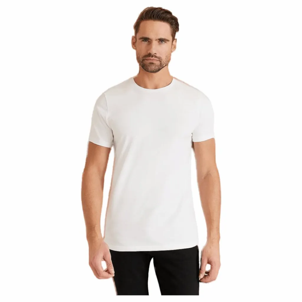 Bread & Boxers Crew-Neck Vit Sale