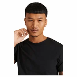 Bread & Boxers Crew-Neck Cotton Svart Best