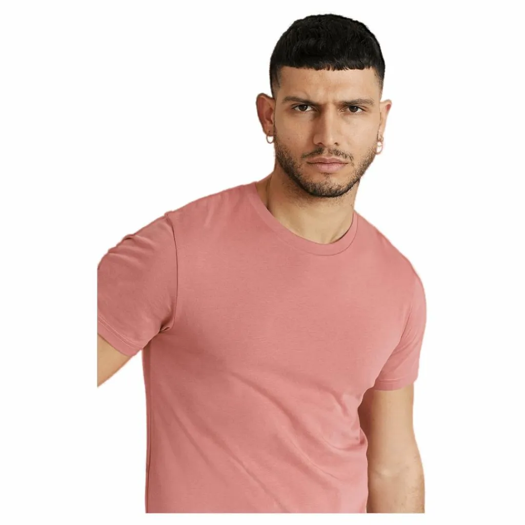 Bread & Boxers Crew-Neck Cotton Rosa Best