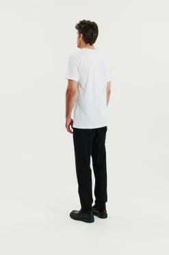 Bread & Boxers Crew-neck Lightweight Cotton 2-pack White Hot