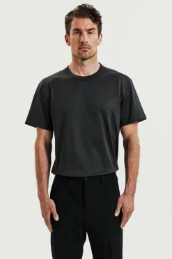 Crew-neck Pima Charcoal*Bread & Boxers New