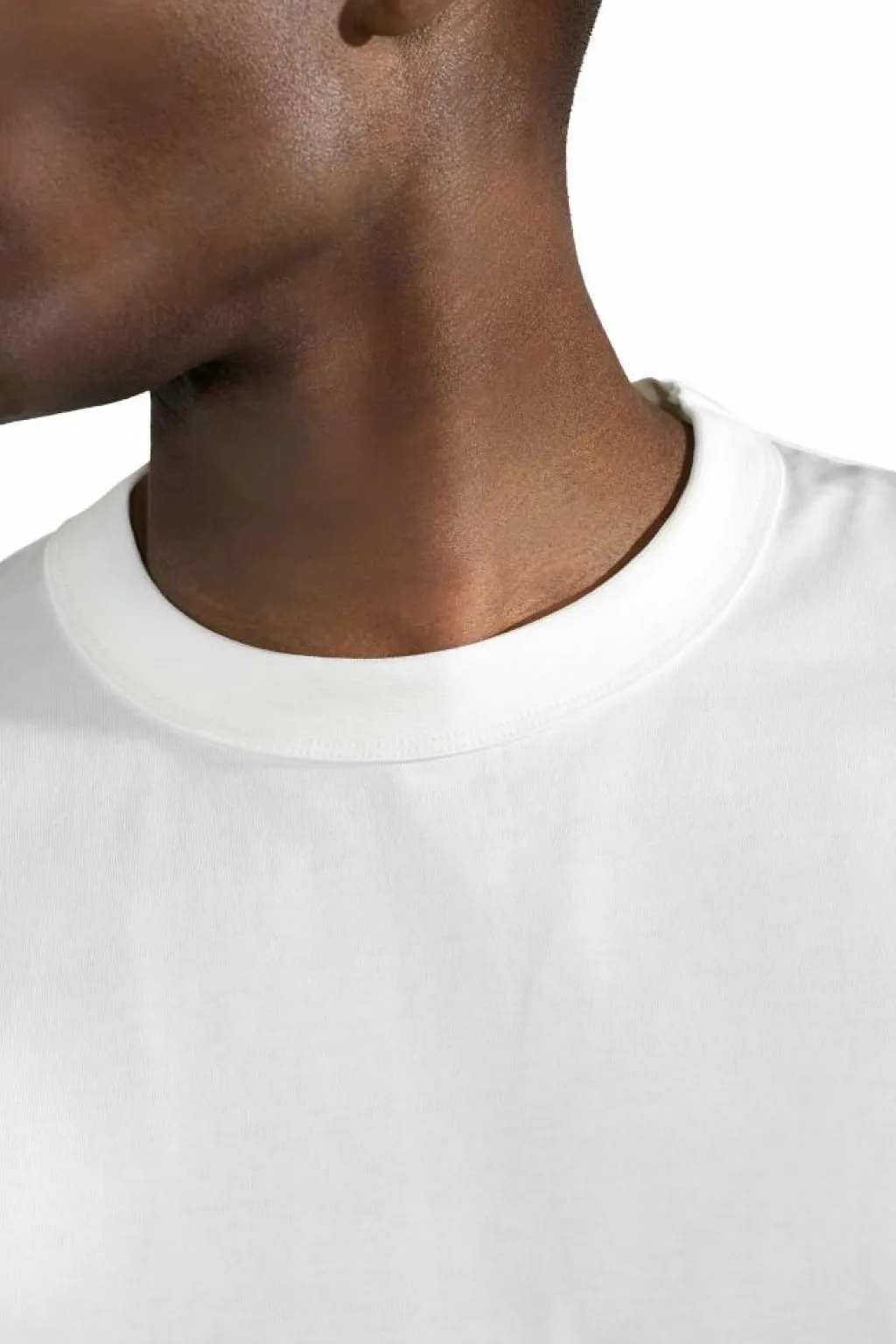 Bread & Boxers Crew-Neck pima Ivory Vit Best