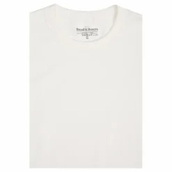 Bread & Boxers Crew-Neck pima Ivory Vit Best