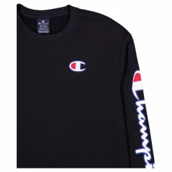 Champion Crewneck Sweatshirt Black Beauty Svart Sale