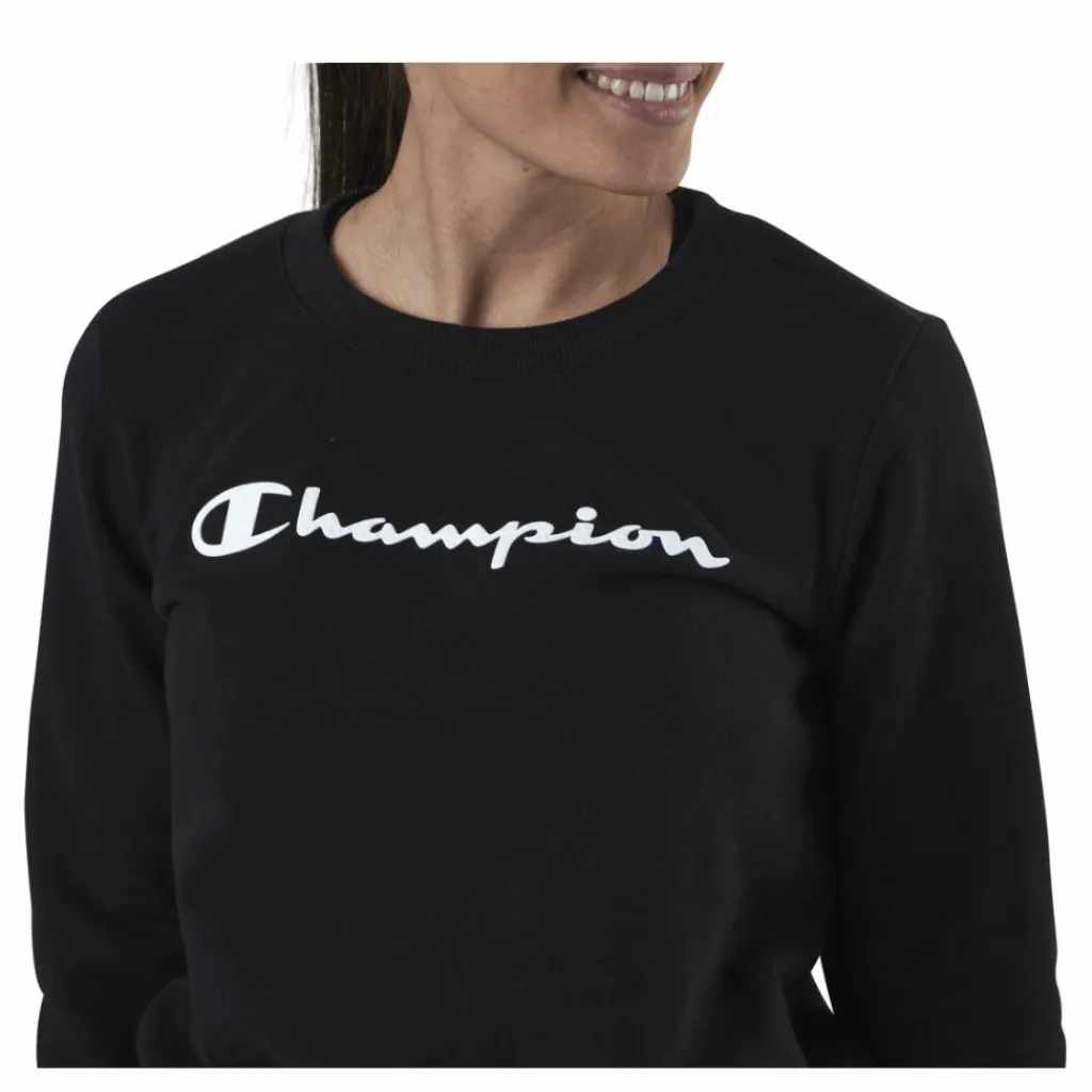 Crewneck Sweatshirt Black*Champion Discount