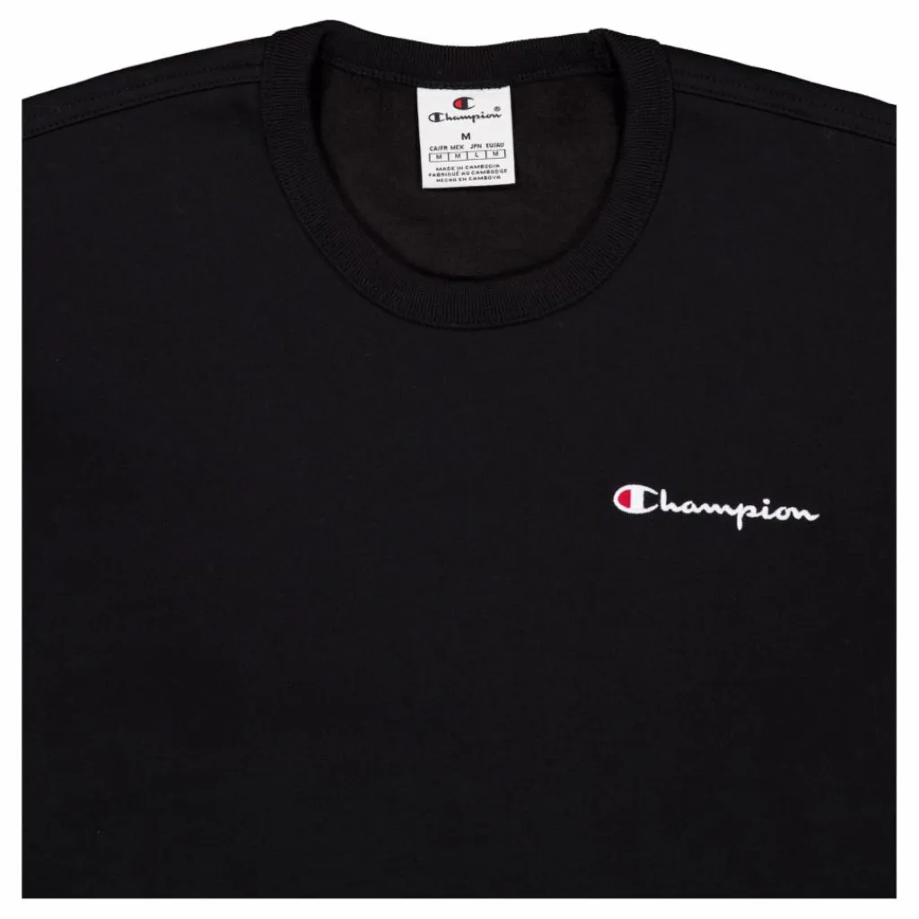 Crewneck Sweatshirt Black Beauty*Champion Discount