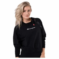 Crewneck Sweatshirt Black*Champion Clearance