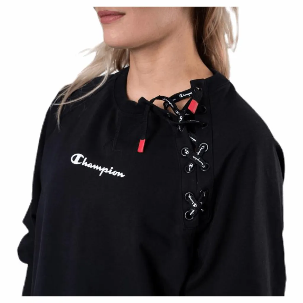 Crewneck Sweatshirt Black*Champion Clearance