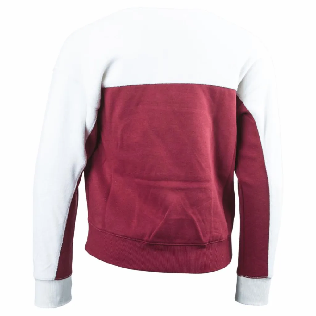 Champion Crewneck Sweatshirt Jr Pink/White Rosa och Vit Discount