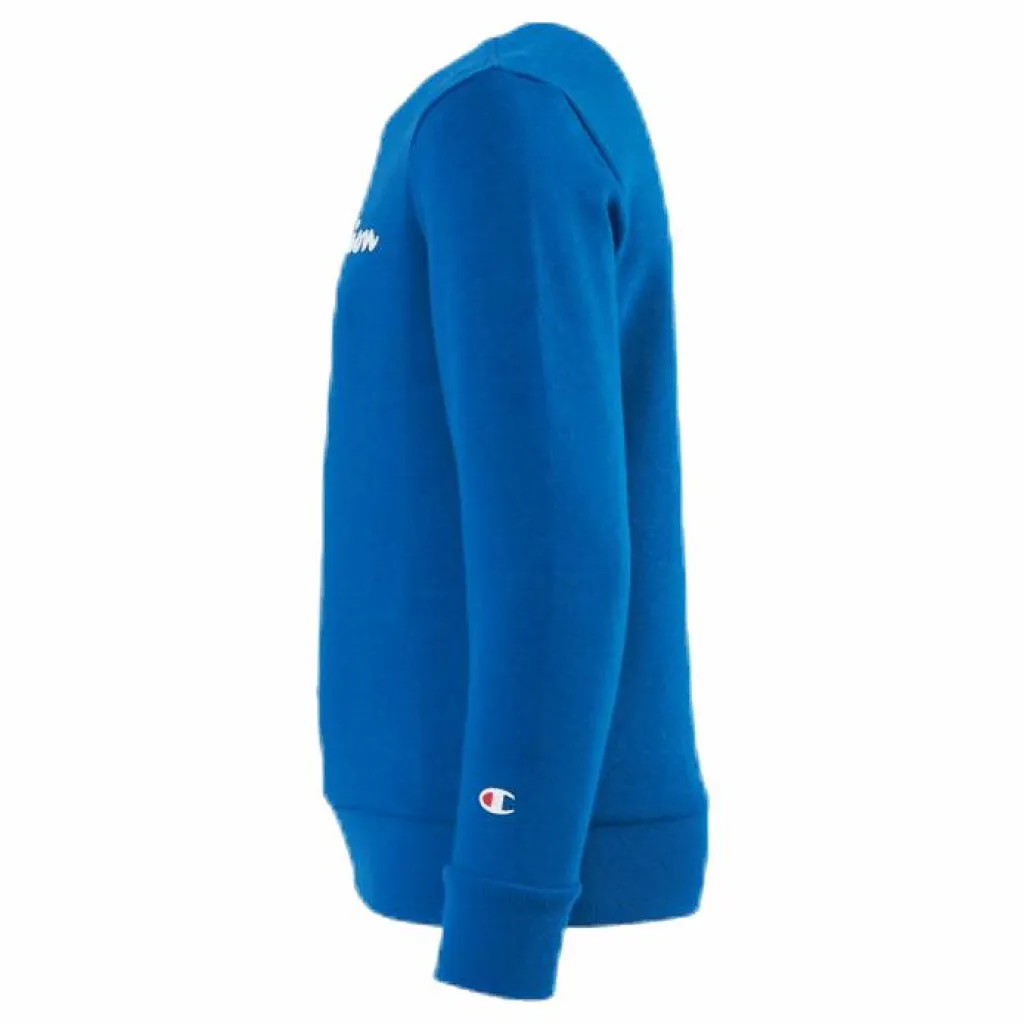 Champion Crewneck Sweatshirt Junior Blue Blå New