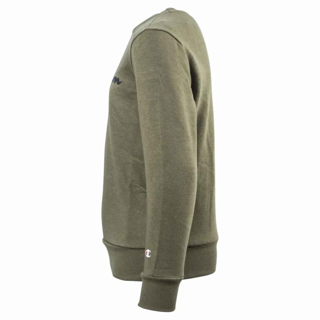 Champion Crewneck Sweatshirt Junior Green Grön New
