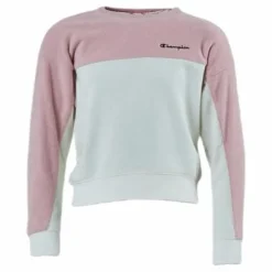 Champion Crewneck Sweatshirt Junior Pink Rosa Sale