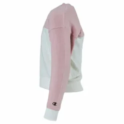 Champion Crewneck Sweatshirt Junior Pink Rosa Sale