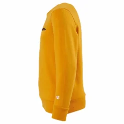 Champion Crewneck Sweatshirt Junior Yellow Gul Outlet