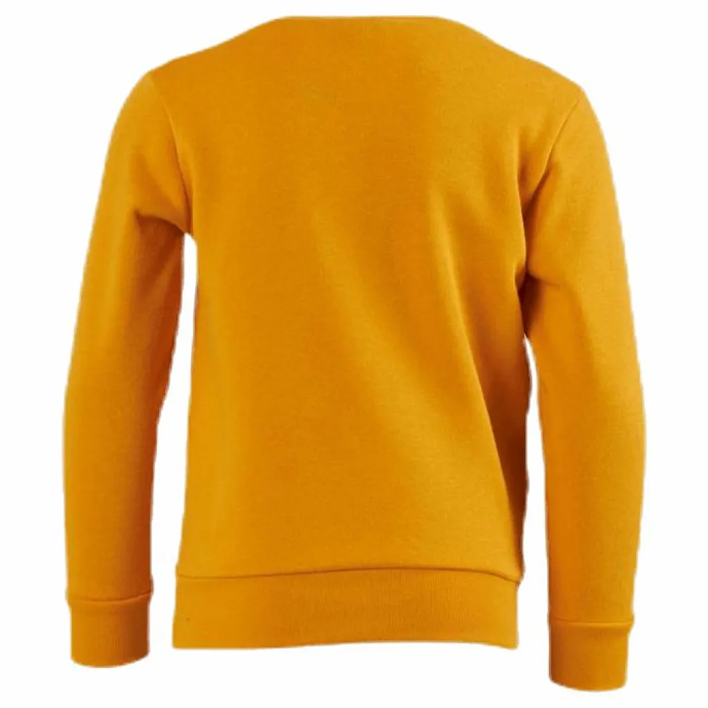 Champion Crewneck Sweatshirt Junior Yellow Gul Outlet