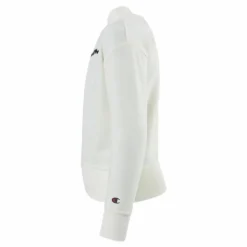 Champion Crewneck Sweatshirt Junior White Vit Best